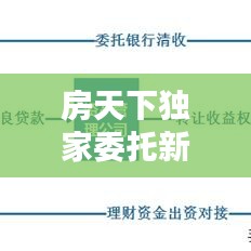房天下独家委托新模式，重塑房地产服务新篇章