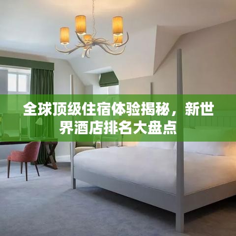 全球顶级住宿体验揭秘，新世界酒店排名大盘点