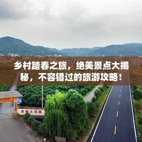 乡村踏春之旅，绝美景点大揭秘，不容错过的旅游攻略！