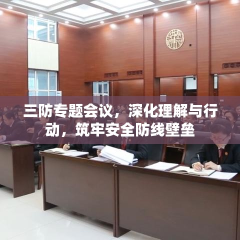 三防专题会议，深化理解与行动，筑牢安全防线壁垒